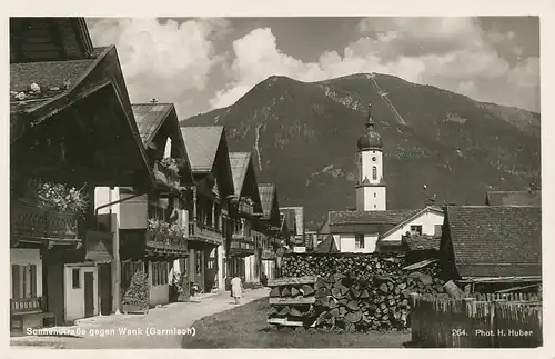 Garmisch Sonnenstraße gegen Wank ngl 128.124