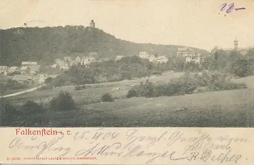Falkenstein i.T. Panorama gl1904 131.254