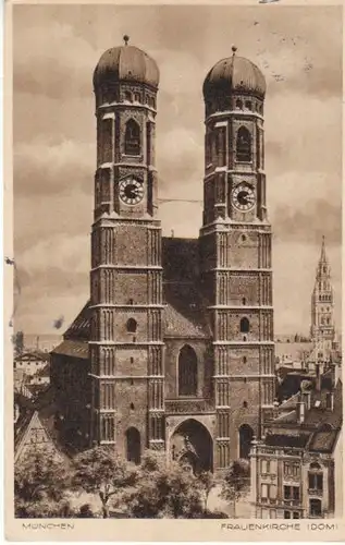 München Frauenkirche (Dom) gl1934 B7695