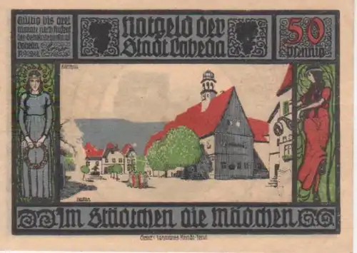 Notgeld der Stadt Lobeda 50 Pfennig 96.450