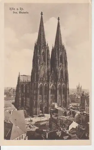 Köln Dom Westseite ngl 201.958