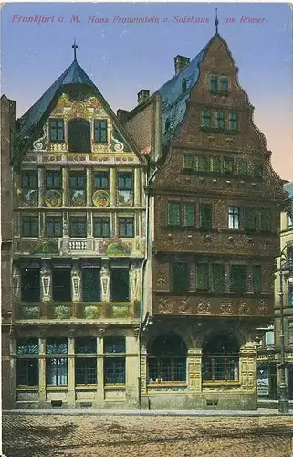 Frankfurt a.M. Salzhaus Frauenstein feldpgl1916 132.263