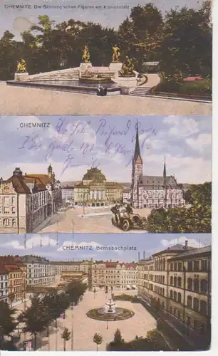 Chemnitz Teilansichten feldpgl1918 97.571