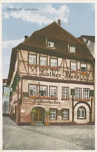 Eisenach Lutherhaus gl1954 125.242