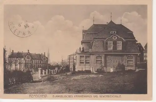 Remscheid Ev. Krankenhaus Gewerbeschule gl1924 99.656