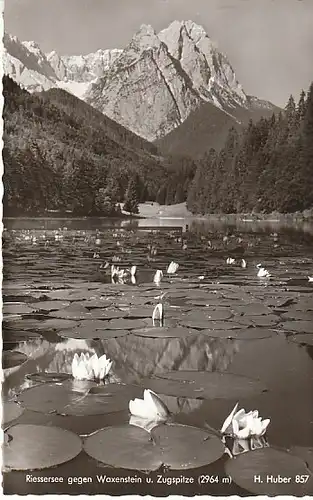 Riessersee Zugspitze b.Garmisch-Partenkirchen ngl C1065