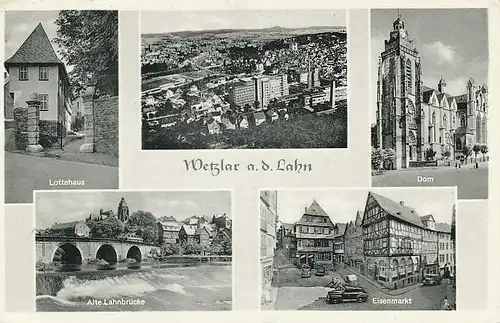 Wetzlar a.d.L. Teilansichten gl1958 130.455