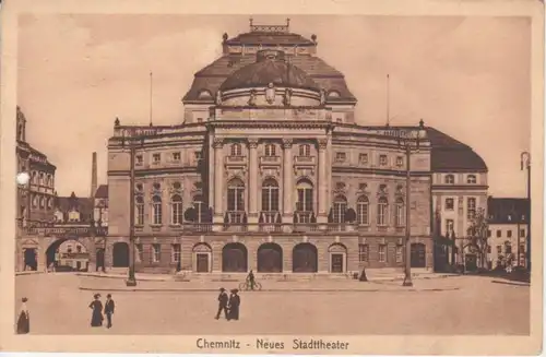 Chemnitz Neues Stadttheater feldpgl1914 97.559