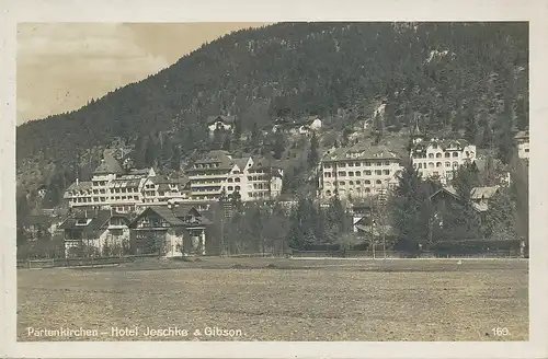 Partenkirchen Hotel Jeschke und Gibson gl1925 128.240