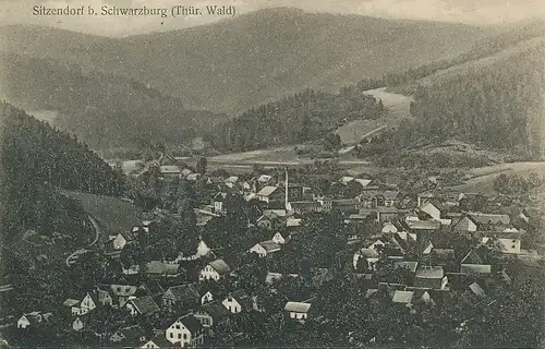 Sitzendorf bei Schwarzburg Panorama ngl 125.287