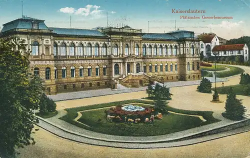 Kaiserslautern Gewerbemuseum feldpgl1917 131.647