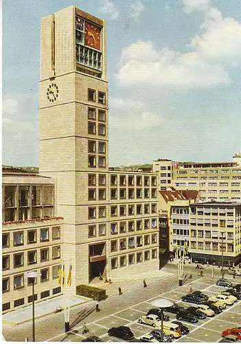 Stuttgart Neues Rathaus am Markt ngl C0614