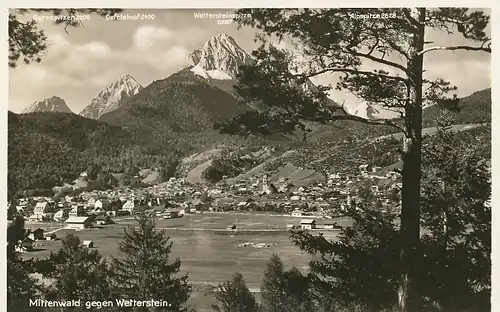 Mittenwald gegen Wetterstein ngl 126.155