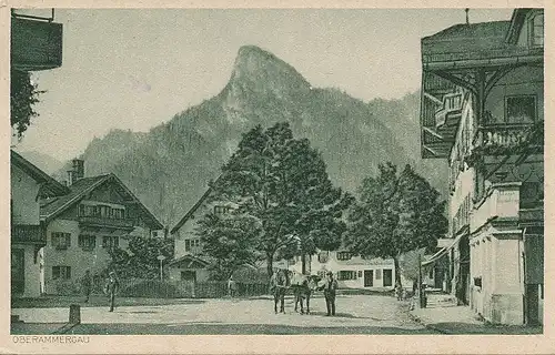 Oberammergau Am Hauptplatz gl1923 125.726