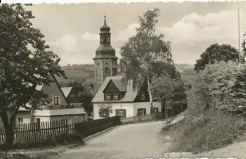 Geising im Erzgebirge Blick zur Kirche gl196? 127.540