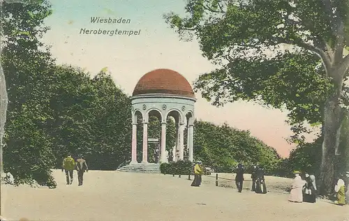 Wiesbaden Nerobergtempel gl1907 130.310