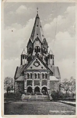 Chemnitz Luther-Kirche gl1942 B7889