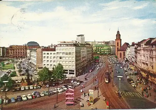 Frankfurt a.M. Goethe- u. Rathenau-Platz gl1960 131.856