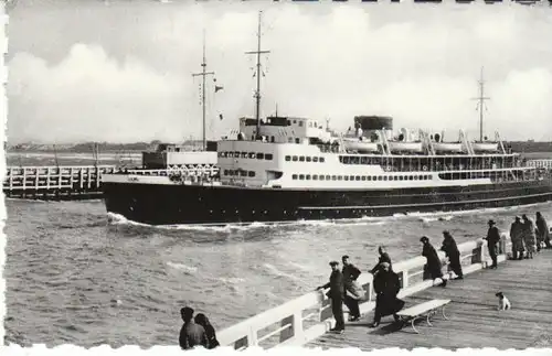 Ostende Vertrek van de Maalboot gl1958 B7959