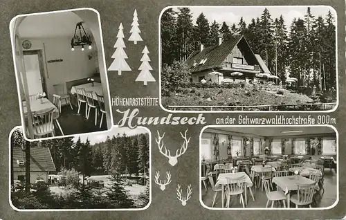 Schwarzwald-Hochstraße Gaststätte Hundseck ngl 133.410