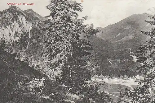 Wildbad Kreuth in seiner Landschaft ngl B9094