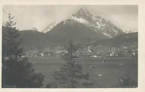 Mittenwald Panorama gl1925 125.984