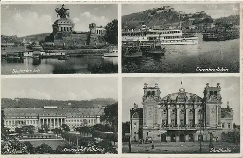 Koblenz Schloss Stadthalle Ehrenbreitstein ngl 134.047