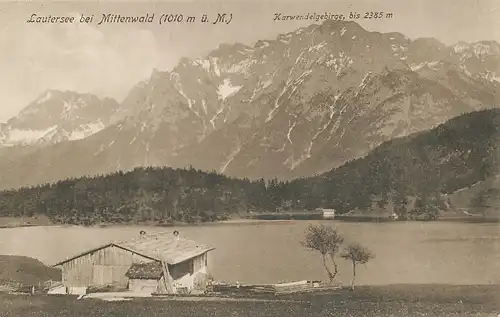 Mittenwald Partie am Lautersee ngl 125.987