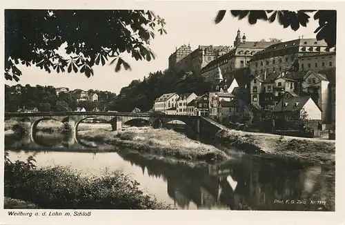Weilburg an der Lahn mit Schloss ngl 131.395