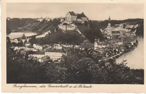 Burghausen a.d.Salzach Gesamtansicht ngl B7677