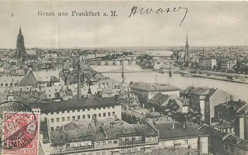 Frankfurt a.M. Panorama gl1907 131.929