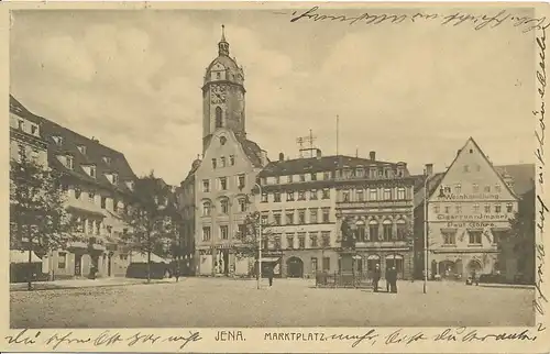 Jena Marktplatz gl1932 125.291