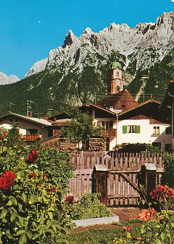 Mittenwald Häuserpartie gl1973 126.045