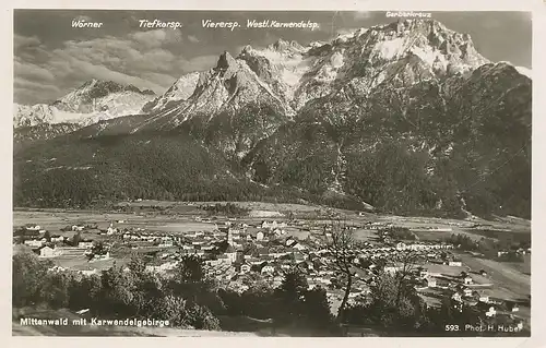 Mittenwald Panorama gl1939 126.081