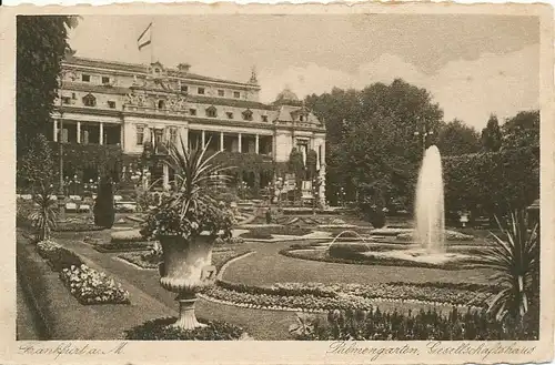 Frankfurt a.M. Palmengarten mit Ges.-Haus ngl 131.984