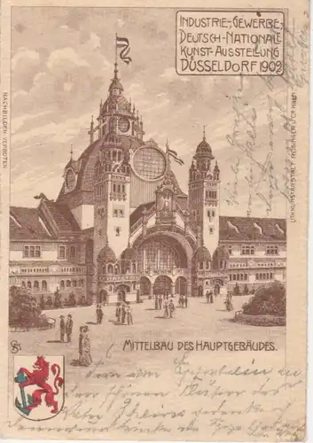 Düsseldorf Ausstellung Hauptgebäude gl1902 98.534