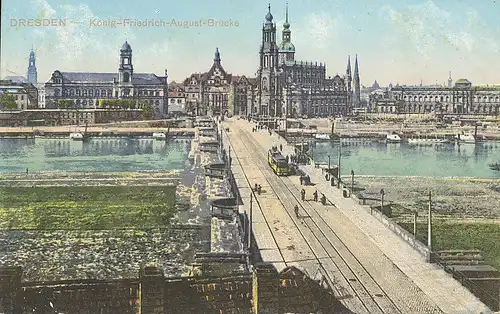 Dresden Friedrich-Augustbrücke bahnpgl1913 127.364