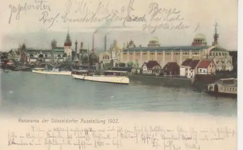 Düsseldorf Ausstellung 1902 Panorama gl1902 98.528