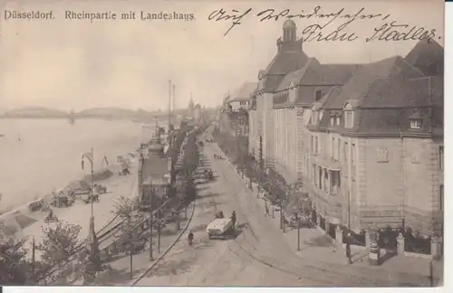 Düsseldorf Rheinpartie Landeshaus feldpgl1917 98.544