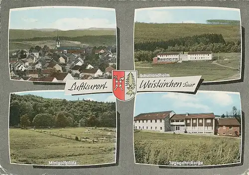 Weiskirchen/Saar Teilansichten gl1964 130.982