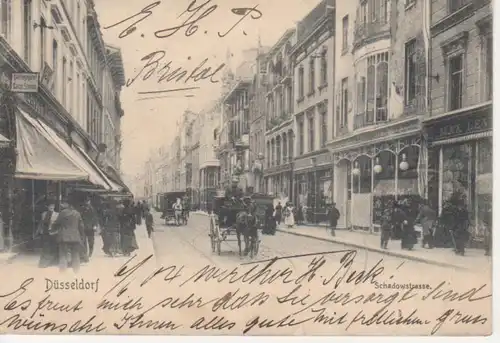 Düsseldorf Schadowstraße gl1904 98.575