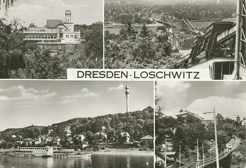 Dresden-Loschwitz Teilansichten gl1981 127.434