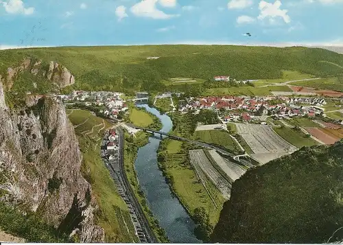 Blick vom Rotenfels auf Bad Münster gl1967 130.959