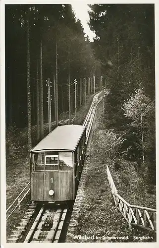 Bad Wildbad Sommerberg-Bahn gl1938 133.585