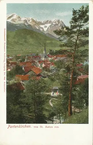 Partenkirchen von St. Anton aus ngl 128.003