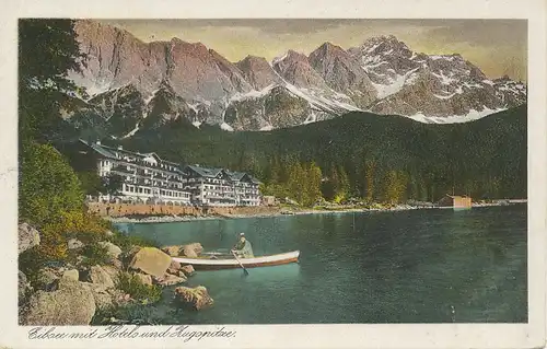 Garmisch-Partenkirchen Eibsee mit Hotels ngl 128.033