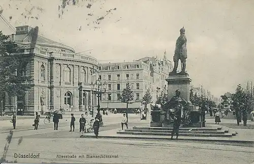 Düsseldorf Alleestraße Bismarckdenkmal gl1911 132.749