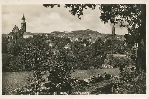 Kamenz - Blick vom Reinhardsberg ngl 127.552