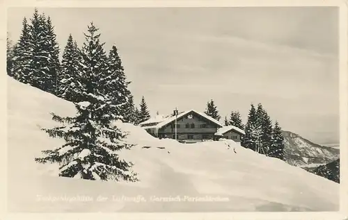 Garmisch-Partenkirchen Hütte der Luftwaffe ngl 128.012