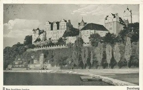 Bernburg (Saale) Herzogl. Schloss gl1936 125.141